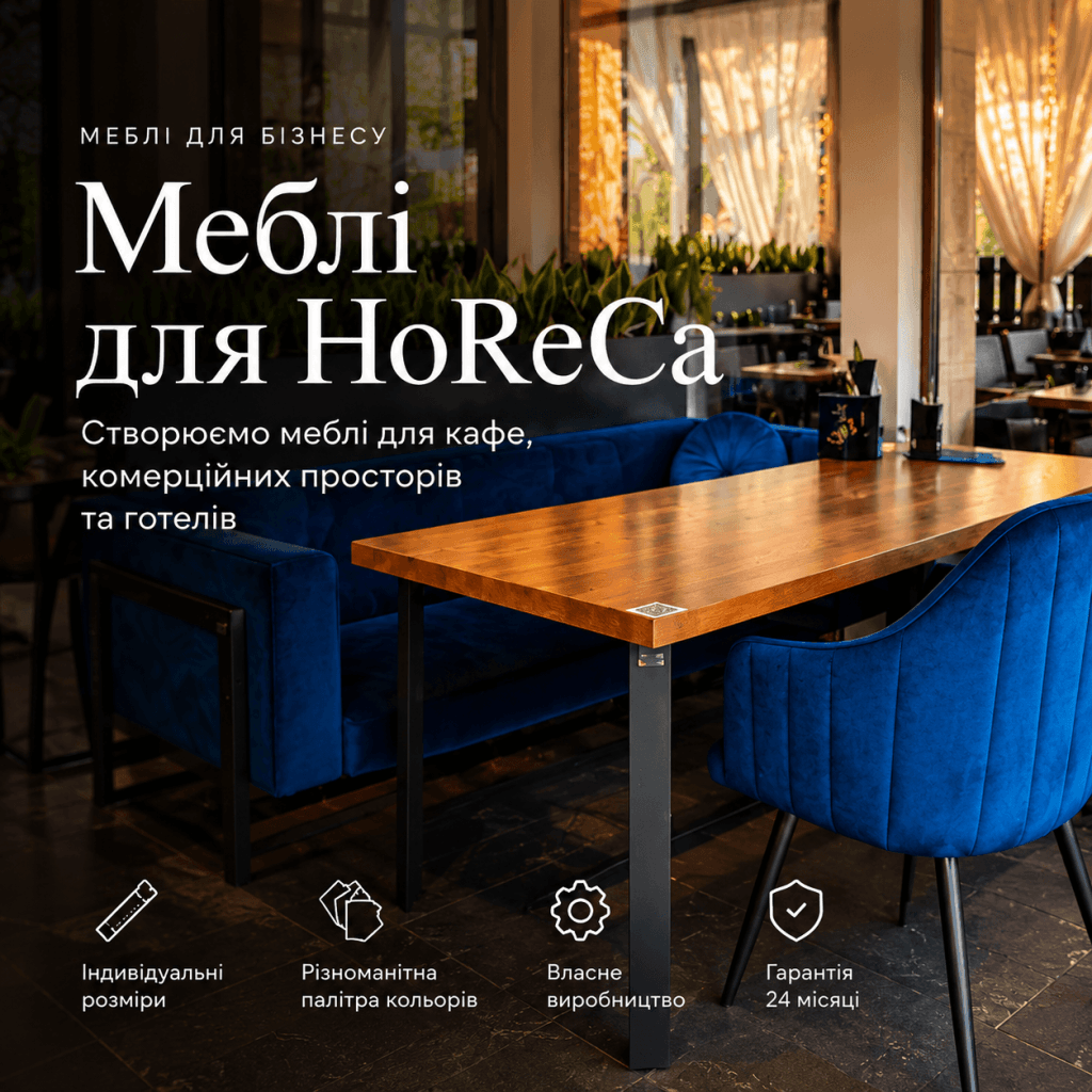 Баннер HoReCa-простору